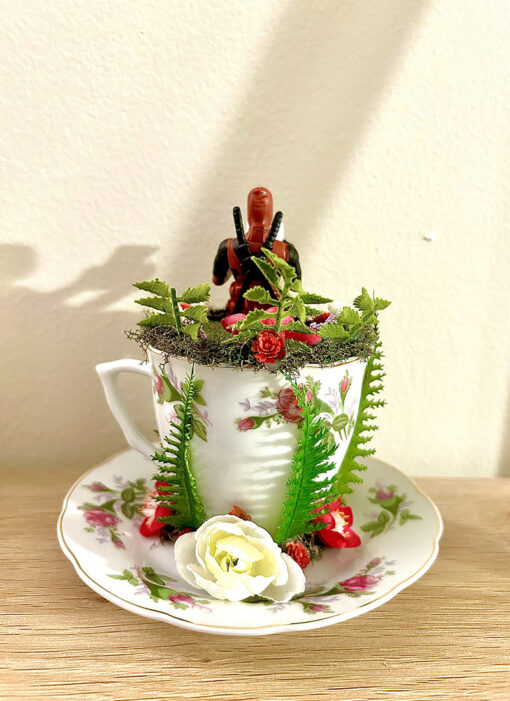 Deadpool from Deadpool Tea Cup Terrarium - Image 3