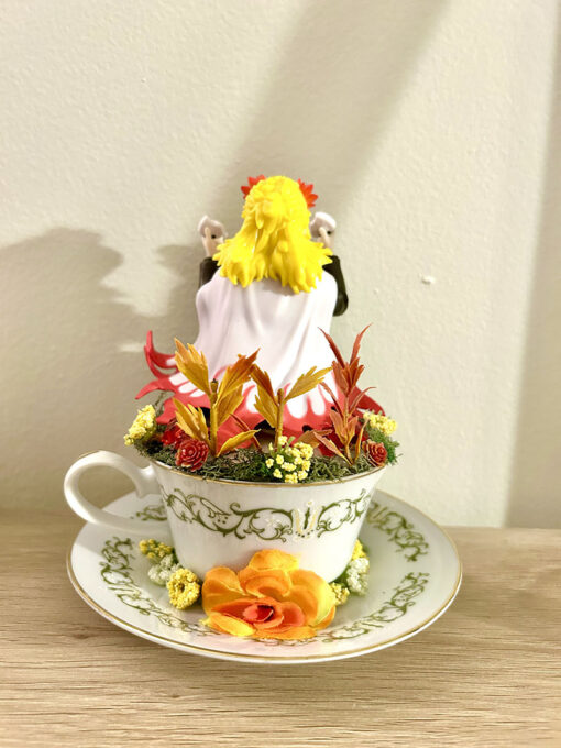 Kyojuro Rengoku Tea Cup Terrarium - Image 3