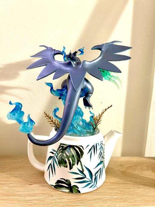 Huge Mega Charizard X Tea Cup Terrarium - Image 3