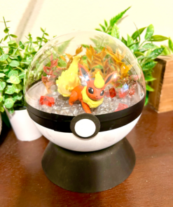 Huge Flareon Pokeball Terrarium