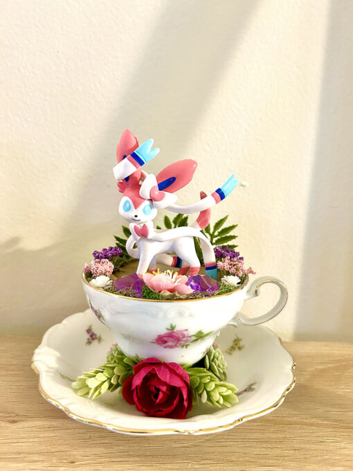 Sylveon Tea Cup Terrarium