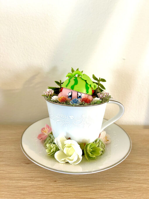 Kirby Tea Cup Terrarium