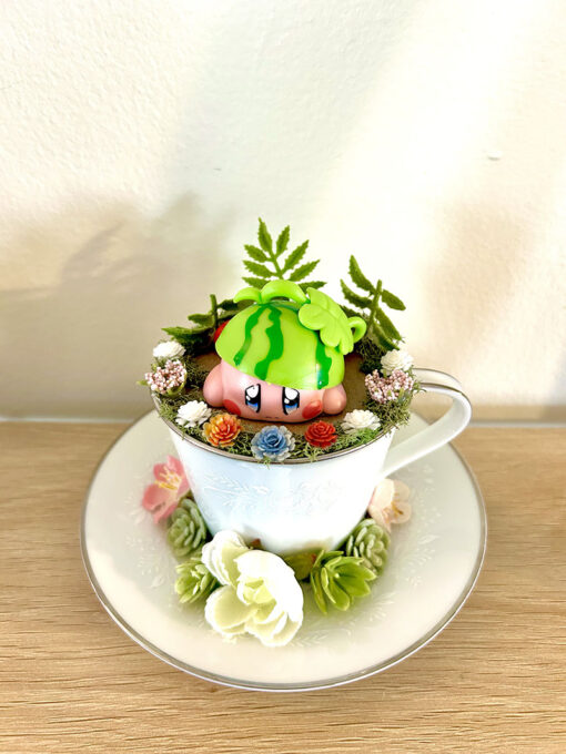 Kirby Tea Cup Terrarium - Image 2