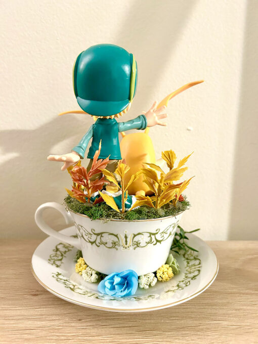 T.K. and Patamon From Digimon Tea Cup Terrarium - Image 3