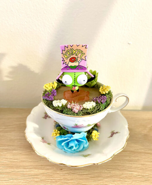 GIR from Invader Zim Tea Cup Terrarium - Image 2