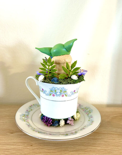 Grogu Tea Cup Terrarium - Image 3