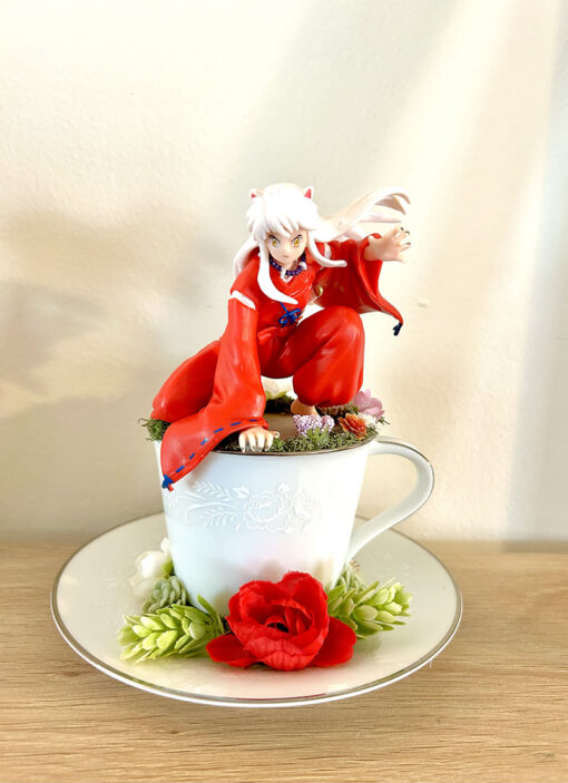 Inuyasha Tea Cup Terrarium