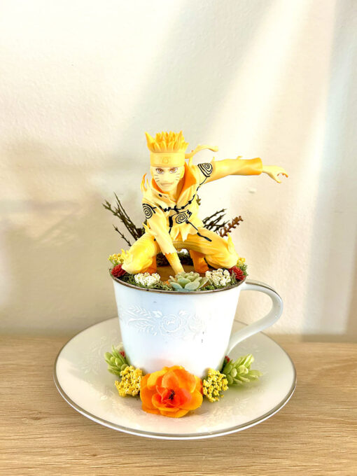 Naruto From Naruto Tea Cup Terrarium