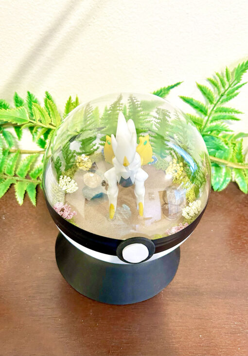 Huge Arceus Pokeball Terrarium - Image 2