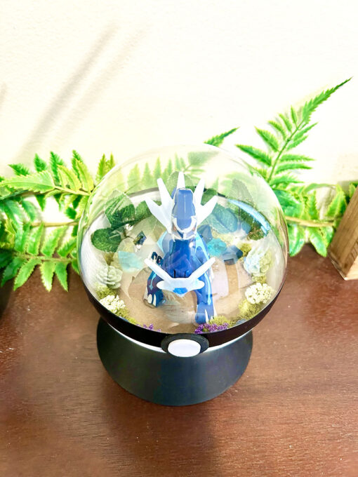 Huge Dialga Pokeball Terrarium - Image 2