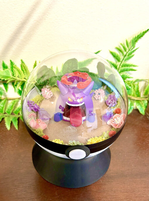 Huge Gigantamax Gengar Pokeball Terrarium - Image 2