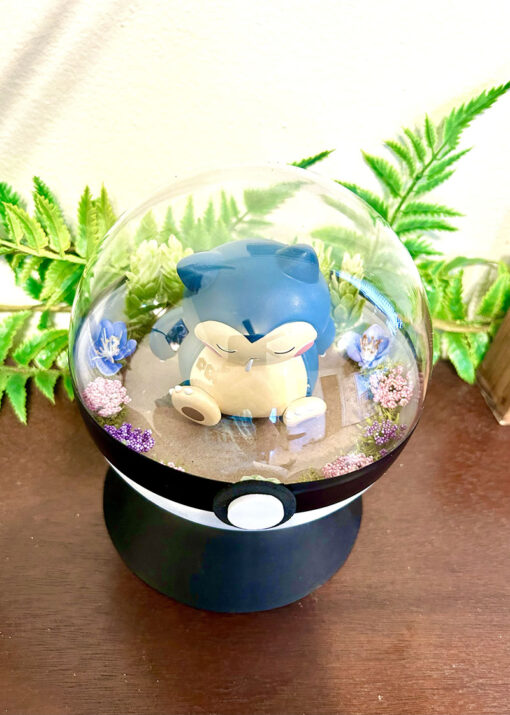 Huge Snorlax Pokeball Terrarium - Image 2