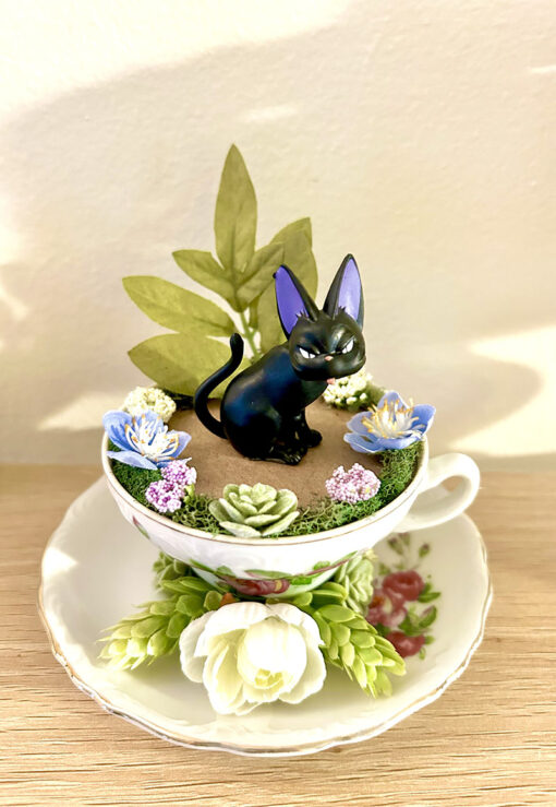 Jiji From Kiki's Delivery Service Tea Cup Terrarium - Image 2