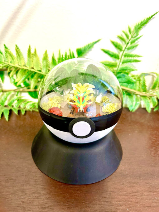 #1020 Gouging Fire Pokeball Terrarium