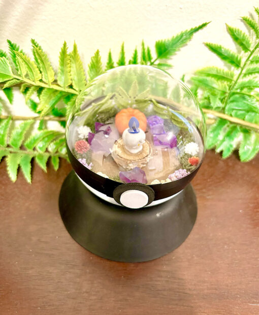 #607 Litwick Pokeball Terrarium - Image 2