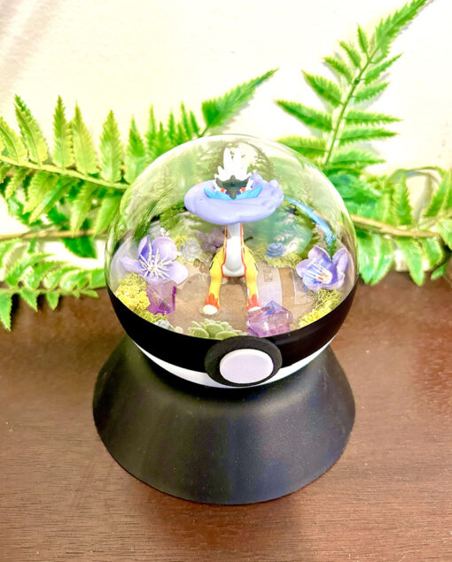 #1021 Raging Bolt Pokeball Terrarium