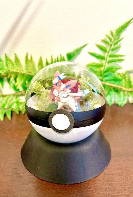 #700 Sylveon Pokeball Terrarium