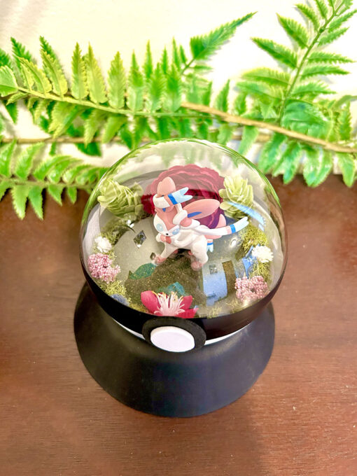 #700 Sylveon Pokeball Terrarium - Image 2