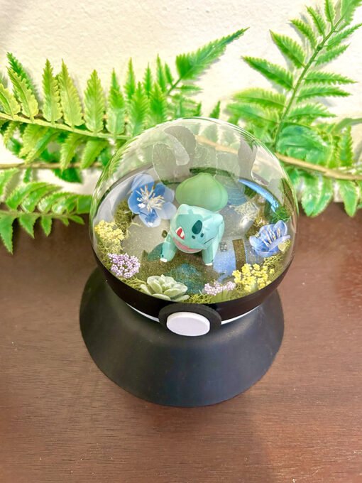 #001 Bulbasaur Pokeball Terrarium - Image 2