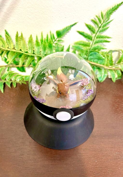 #133 Eevee Pokeball Terrarium - Image 2