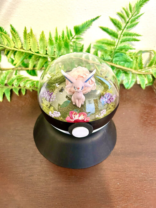 #196 Espeon Pokeball Terrarium - Image 2