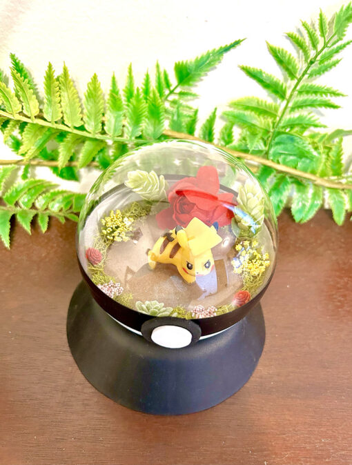 #025 Pikachu Pokeball Terrarium - Image 2