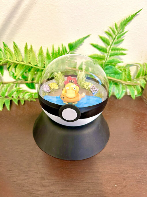 #054 Psyduck Pokeball Terrarium