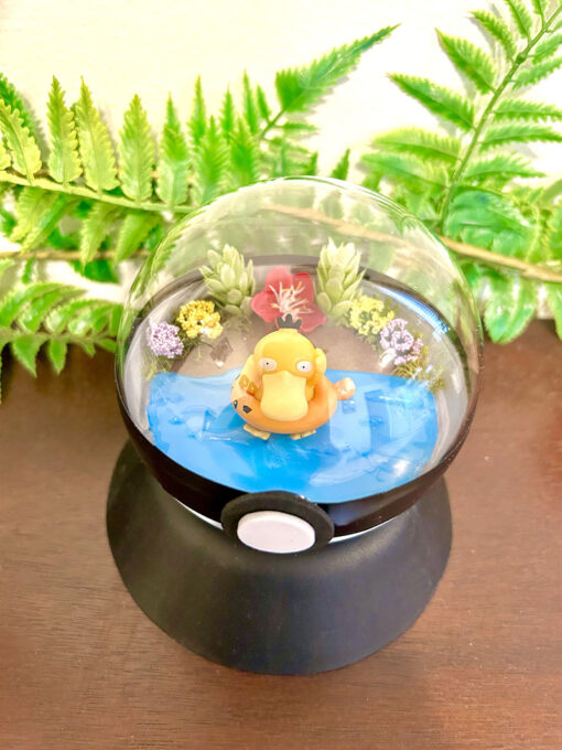 #054 Psyduck Pokeball Terrarium - Image 2