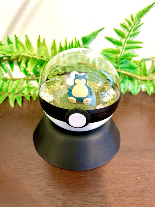 #143 Snorlax Pokeball Terrarium