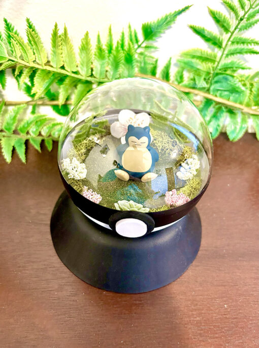 #143 Snorlax Pokeball Terrarium - Image 2