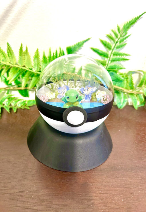 #007 Squirtle Pokeball Terrarium