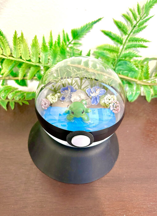 #007 Squirtle Pokeball Terrarium - Image 2