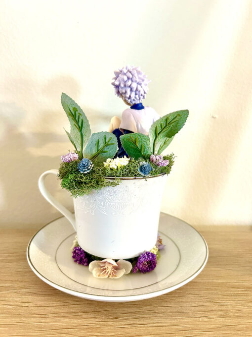 Killua From Hunter X Hunter Tea Cup Terrarium - Image 3