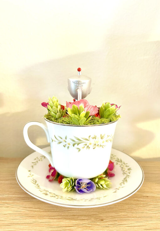 GIR from Invader Zim Tea Cup Terrarium - Image 3