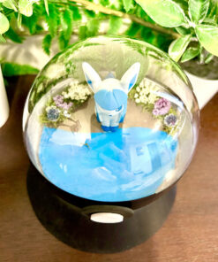 Alternative view of #471 Glaceon Pokeball Terrarium