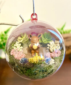 Eevee Pokeball Terrarium Ornament