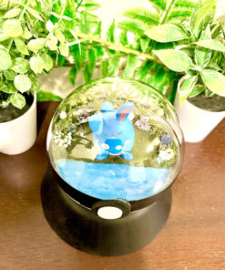 Alternative view of #184 Azumarill Pokeball Terrarium