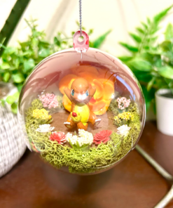 Charmander Pokeball Terrarium Ornament