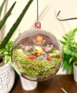 Charmander Pokeball Terrarium Ornament