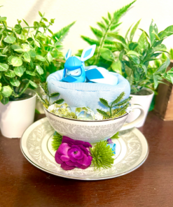 Glaceon from Pokemon Tea Cup Terrarium