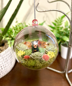 Houndour Pokeball Terrarium Ornament