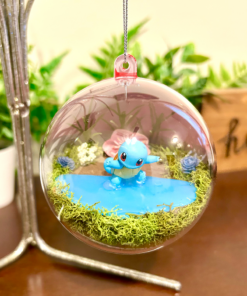 Squirtle Pokeball Terrarium Ornament