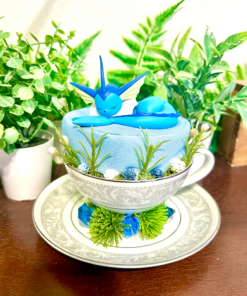 Vaporeon from Pokemon Tea Cup Terrarium