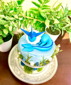 Alternative view of Vaporeon from Pokemon Tea Cup Terrarium