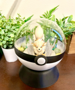 Huge Arcanine Pokeball Terrarium