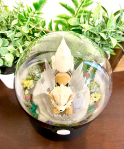 Alternative view of Huge Arcanine Pokeball Terrarium