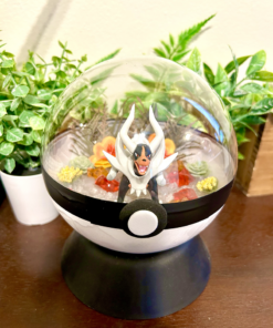 Huge Mega Houndoom Pokeball Terrarium