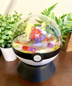 Huge Ninetales Pokeball Terrarium
