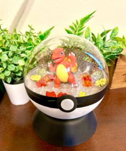 Huge Charmeleon Pokeball Terrarium