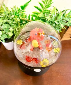 Alternative view of Huge Charmeleon Pokeball Terrarium